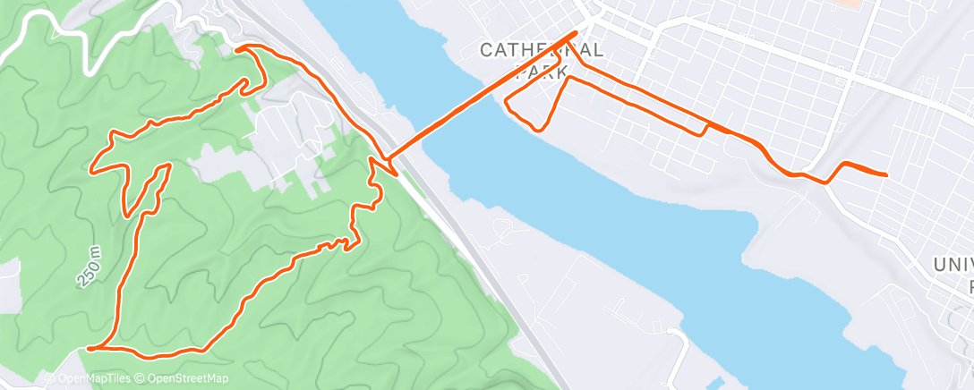 Map of the activity, Burning off the bloat