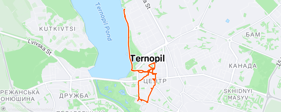 Map of the activity, tAрноп💲👀іль