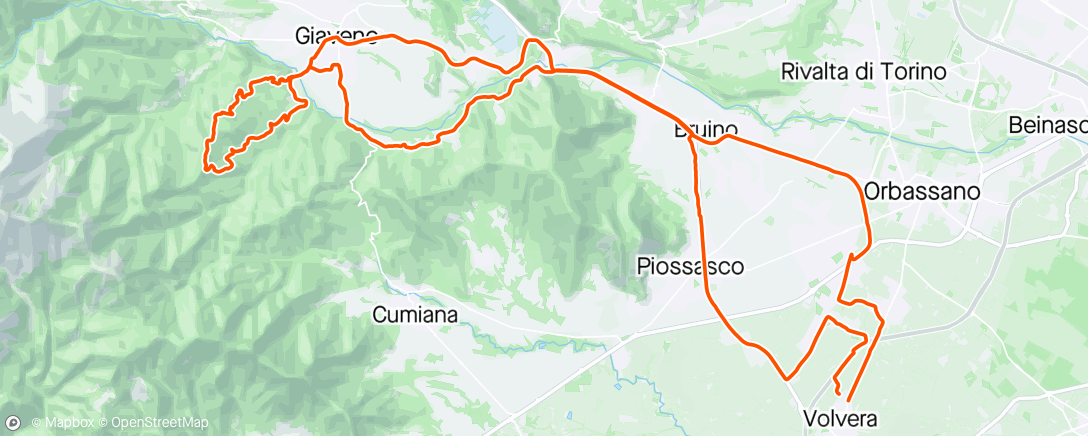 Map of the activity, Stamattina  tora