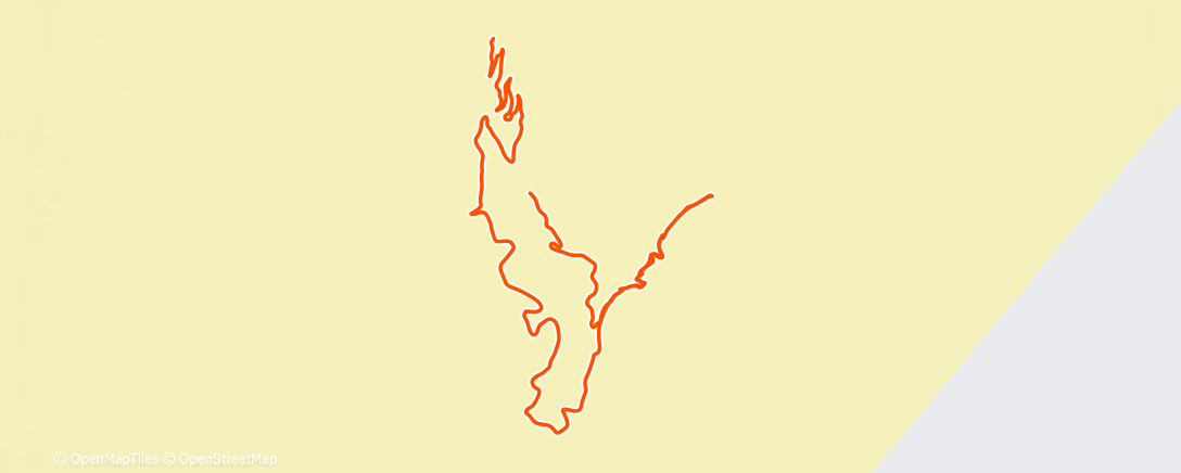 Mapa de la actividad (Dat is lekker, ik had toch echt 3 uur gefietst...)