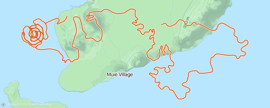 Mapa de la actividad (Zwift - Big Foot Hills in Watopia)