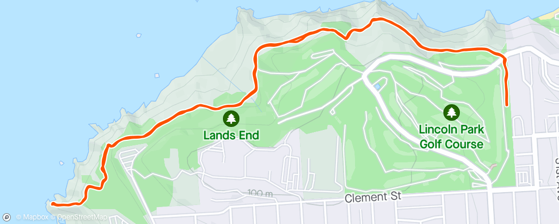 Map of the activity, San Francisco / San Francisco, Point Lobos