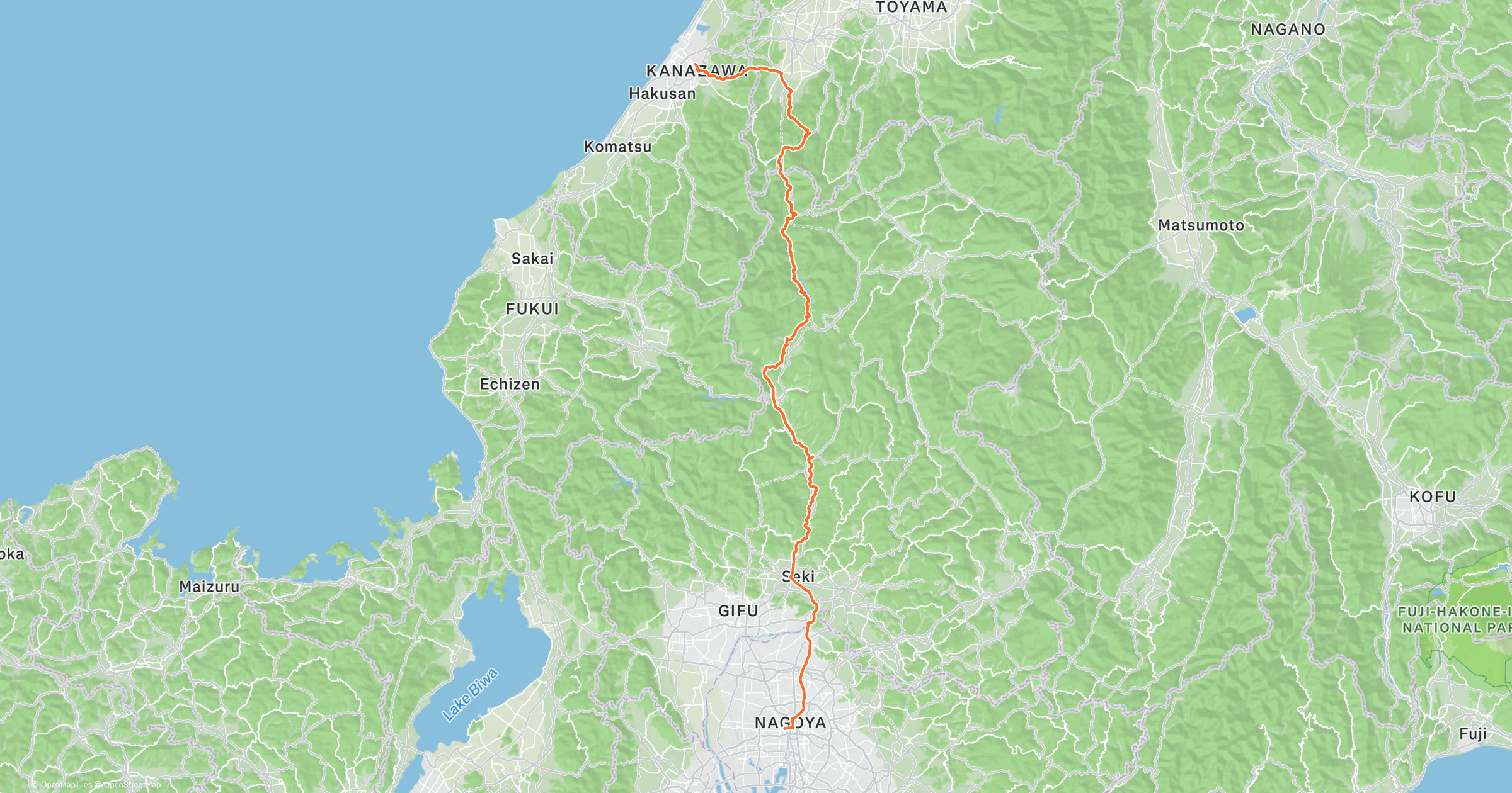 See Yuki&#x27;s Route on Strava