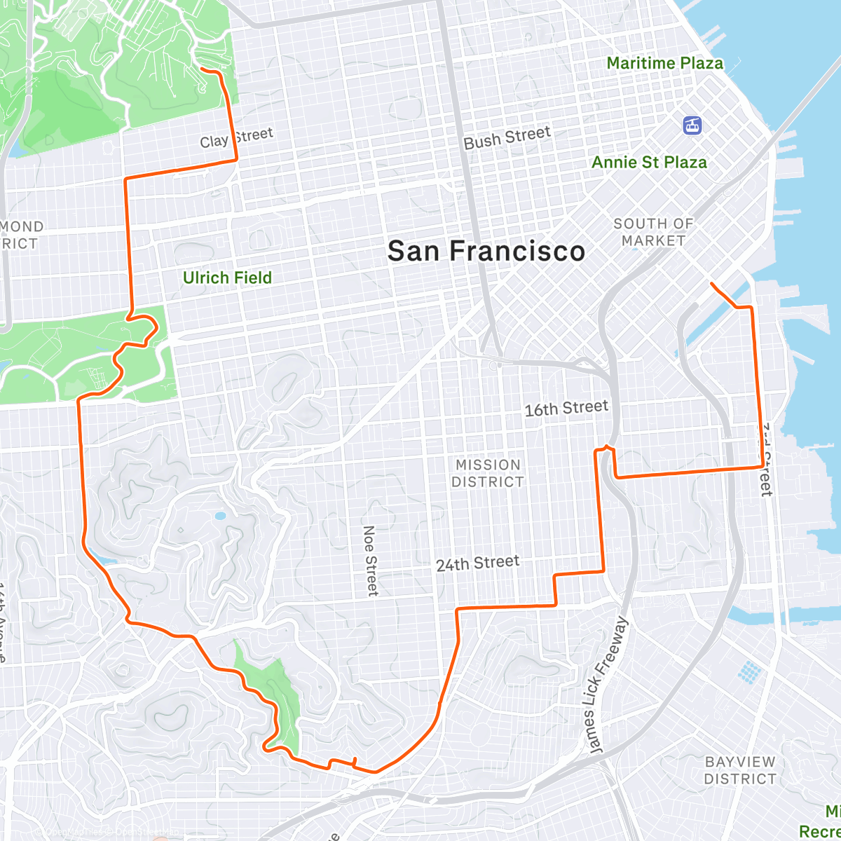 Map of the activity, Welcome To The Jungle