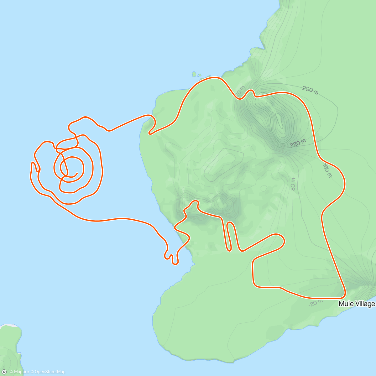 Map of the activity, Zwift - Melange in Watopia