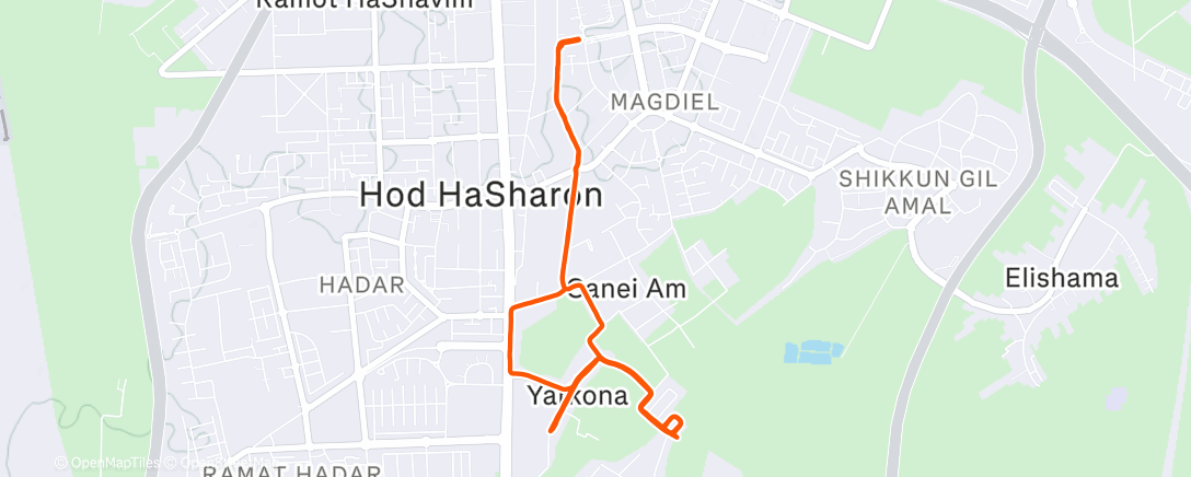 Карта физической активности (Threshold Pushes)