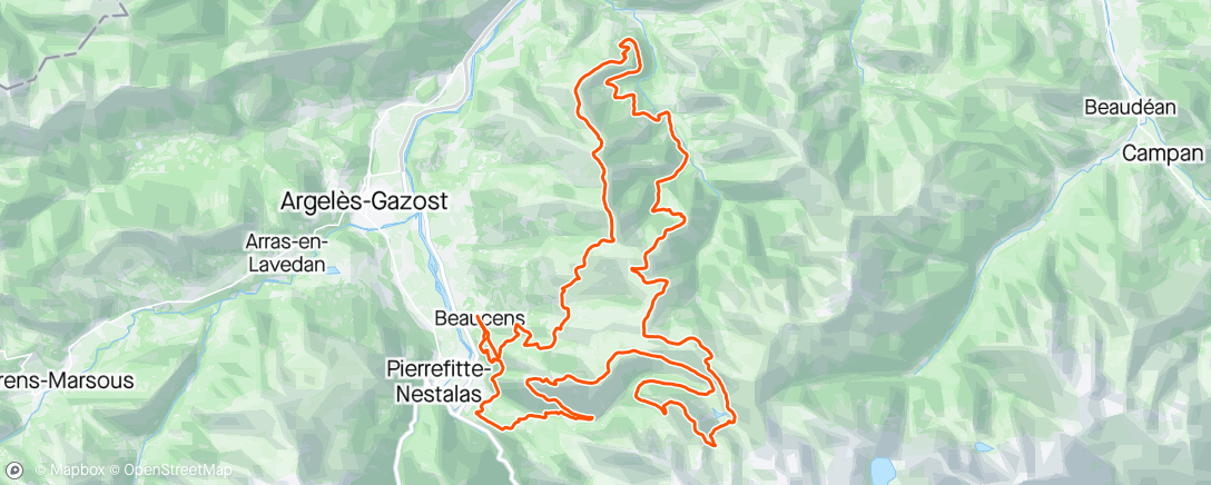 Map of the activity, SL _ Trail du Hautacam 🤩