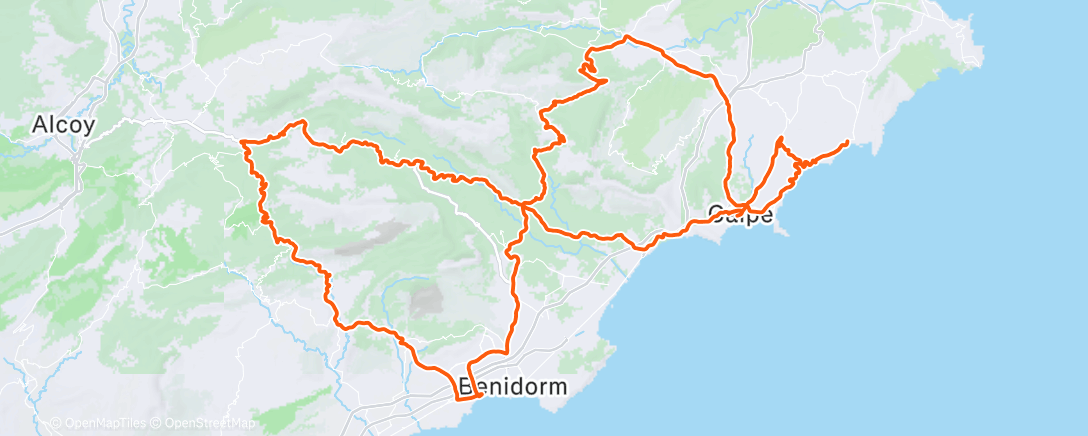 Mapa de la actividad (Ochtendrit)