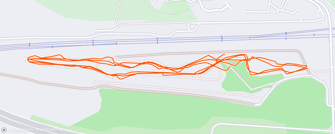 「Rogiet parkrun」活動的地圖