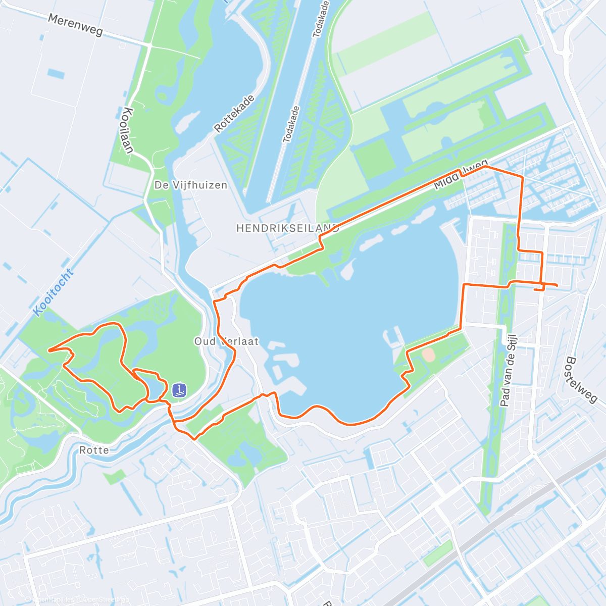 Map of the activity, Sneeuw aanharken