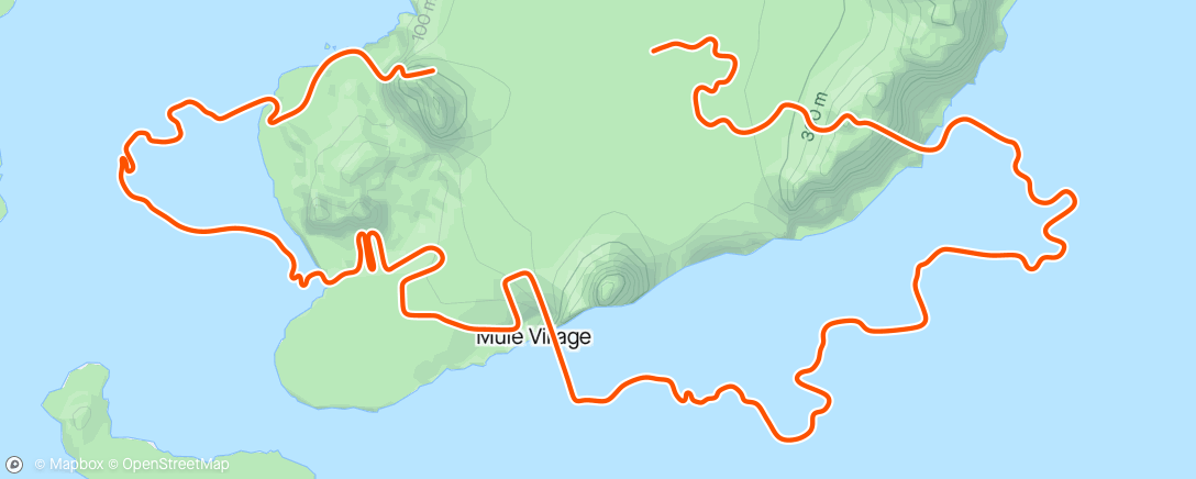 Mapa de la actividad (Zwift - Bike-reps in Watopia)