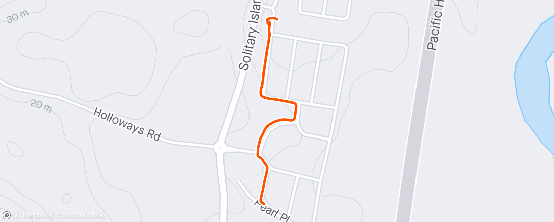 Kaart van de activiteit “Morning Walk”