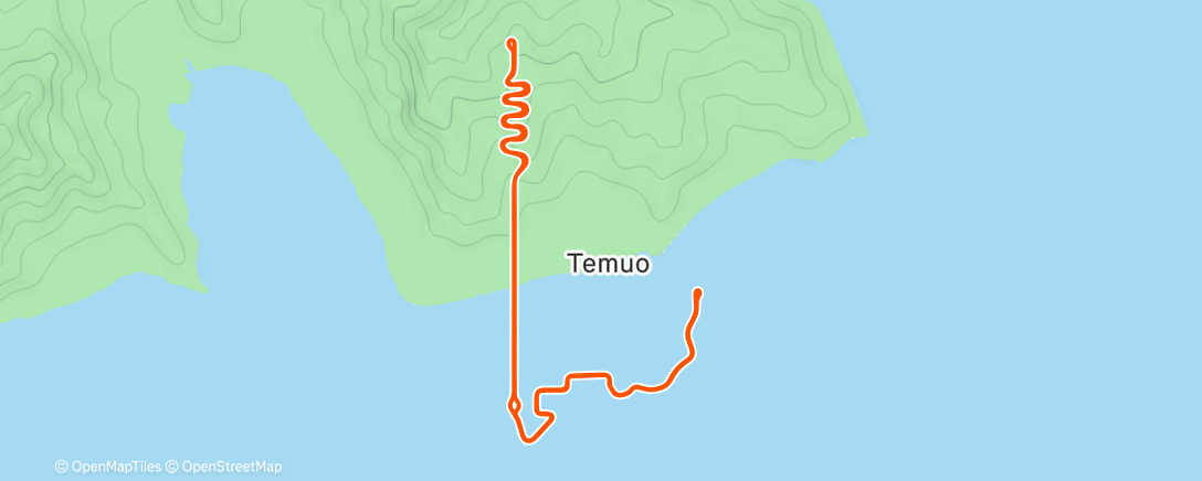 Map of the activity, Zwift - Hilltop Hustle in Watopia