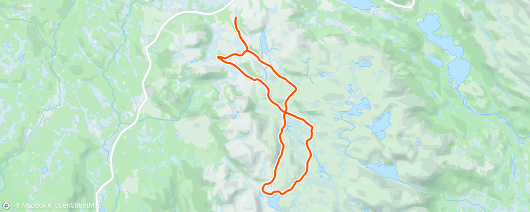 Map of the activity, Fant skøyteskia her😎
