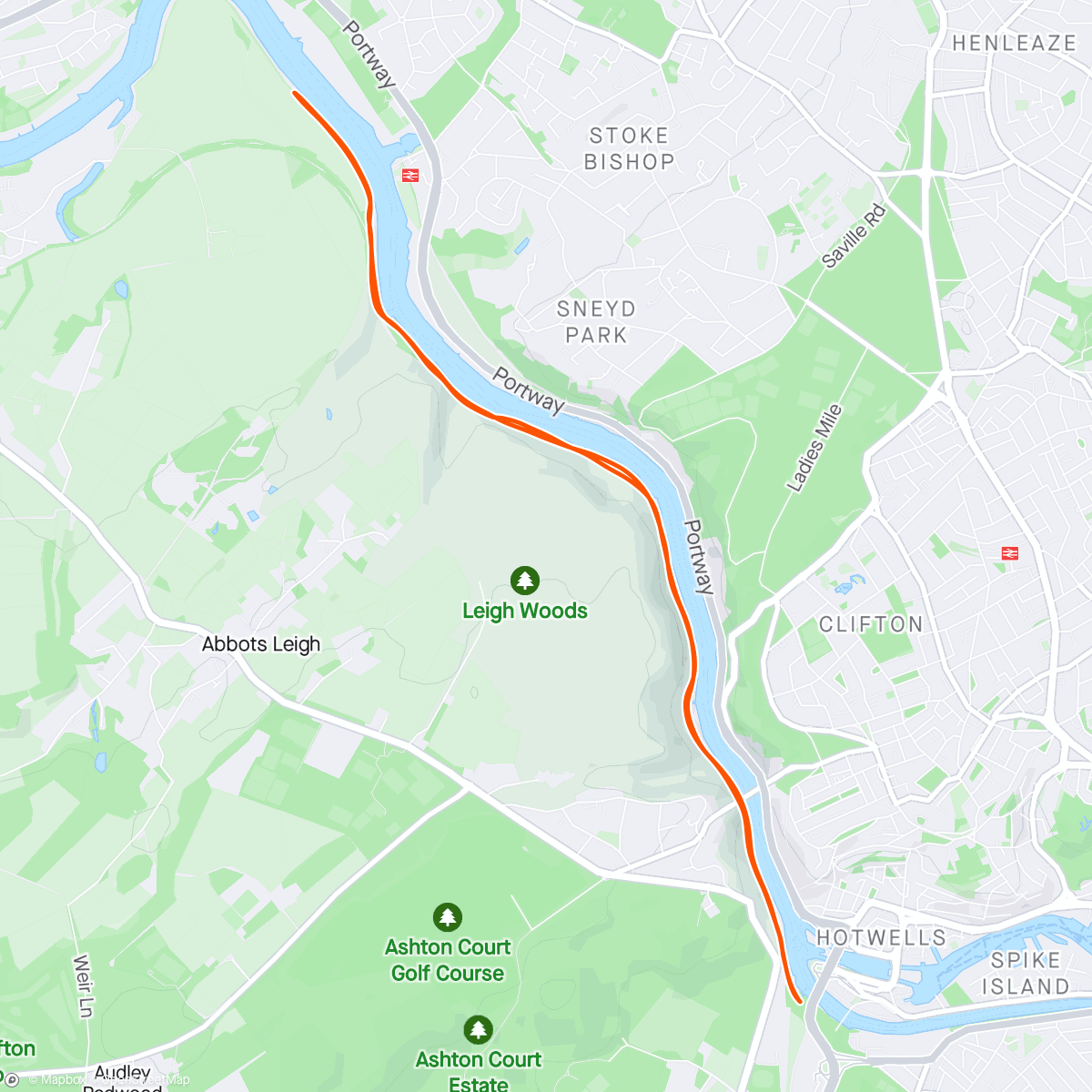 「Mobmatch 10k - Go Southville Green Army 💚💚💚」活動的地圖