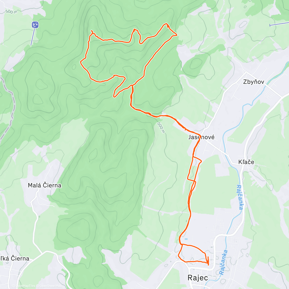 Map of the activity, tradičný vianočný Žibrid a Budzogáň