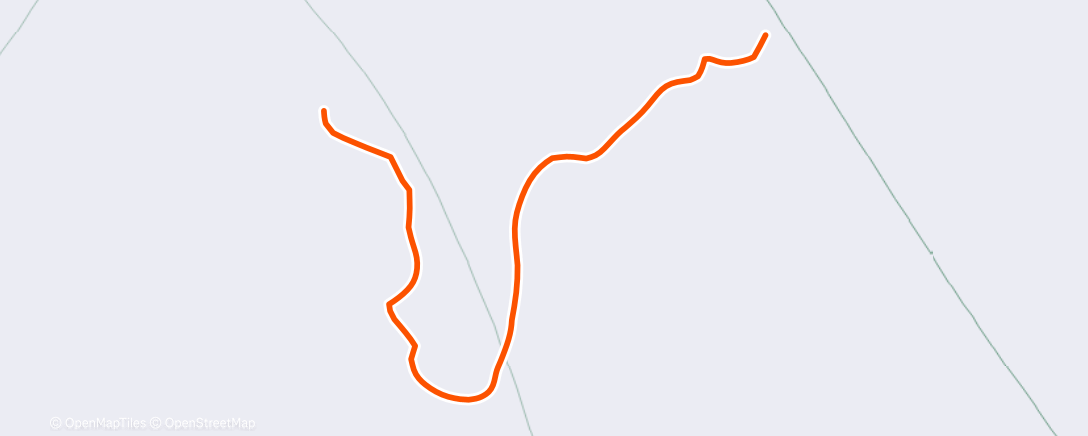 Map of the activity, Afternoon Hike