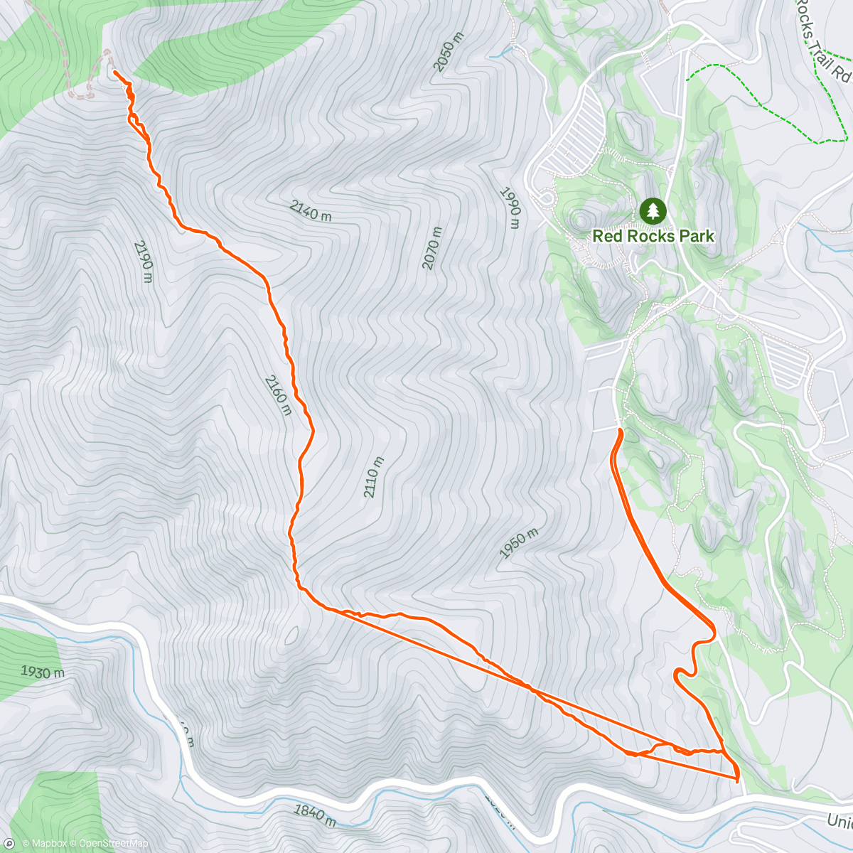Map of the activity, Hot Morry