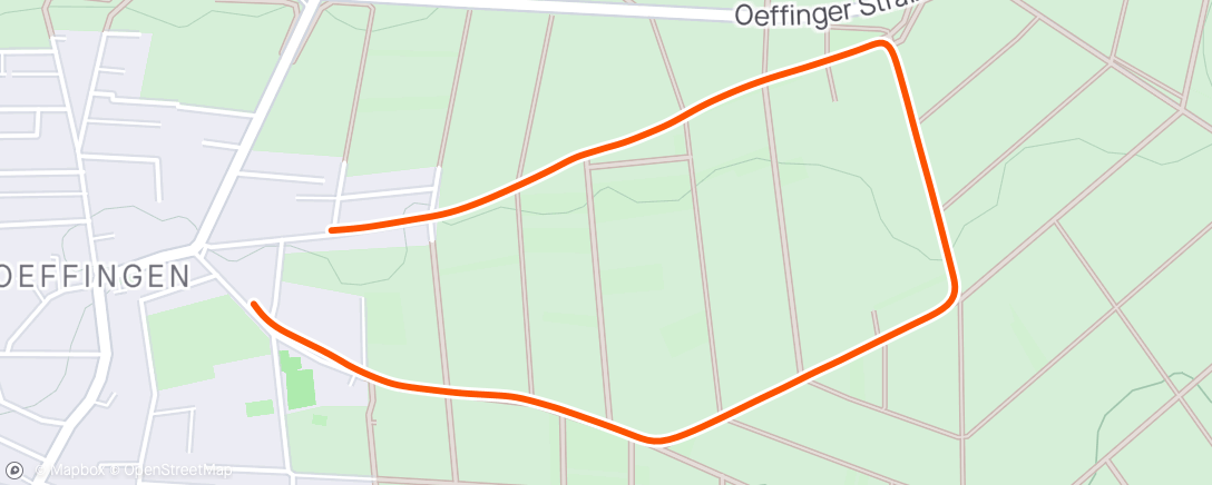 Mapa da atividade, Mittagspaziergang