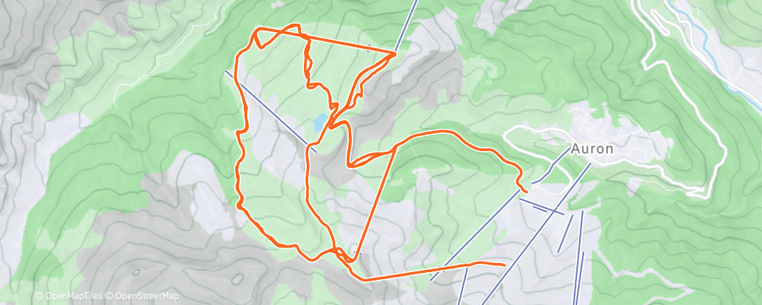 Карта физической активности (Snowboard le matin)