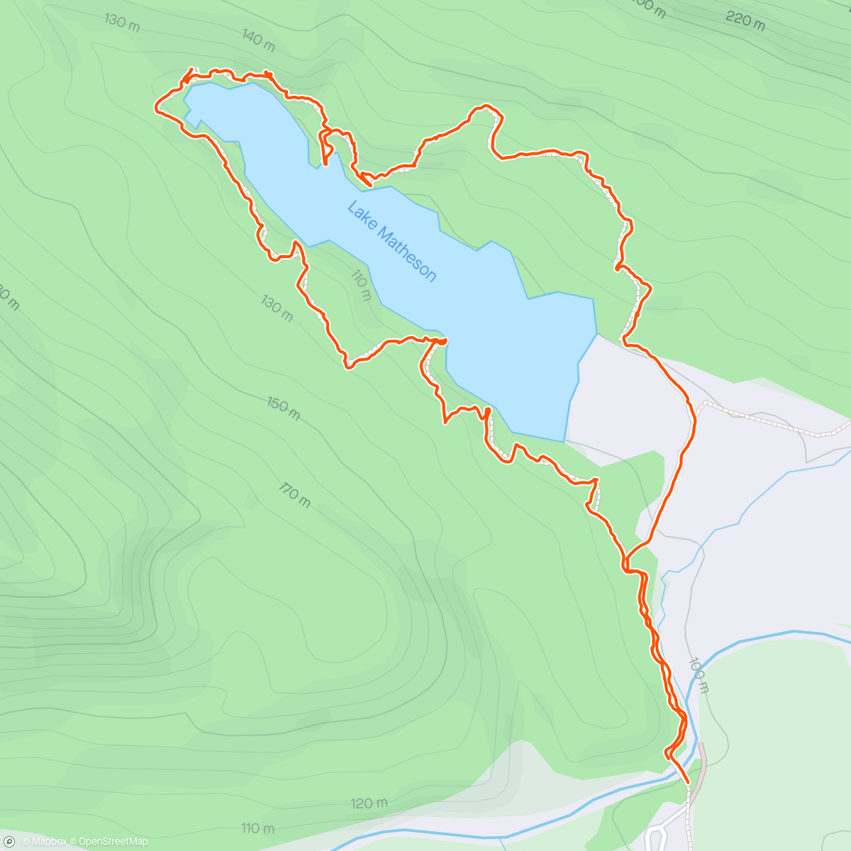 Kaart van de activiteit “Stroll around Lake Mathieson after helicopter ride to Franz Josef glacier and Mount Cook”