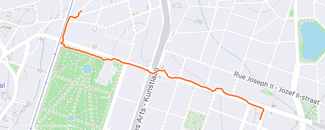Map of the activity, Concert solo 😌🎶