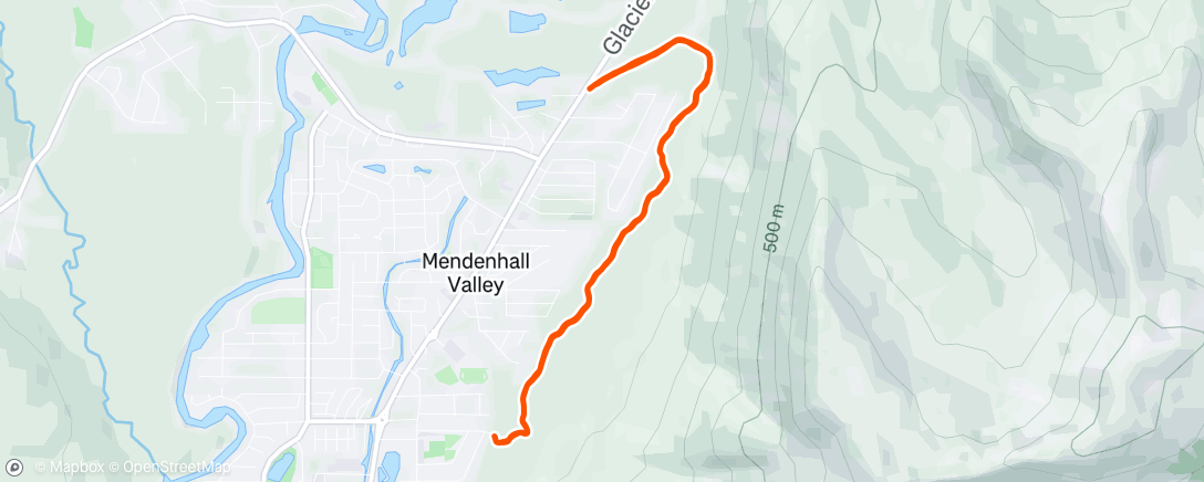 Map of the activity, Under Thunder Reversed