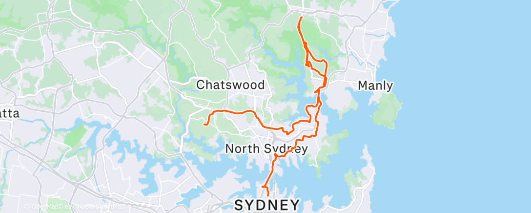 Map of the activity, Dam Outer Perimeter Loop