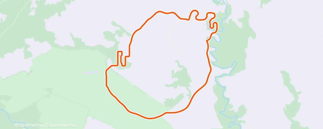 Map of the activity, MyWhoosh - Intensive Aerobic 3x18min