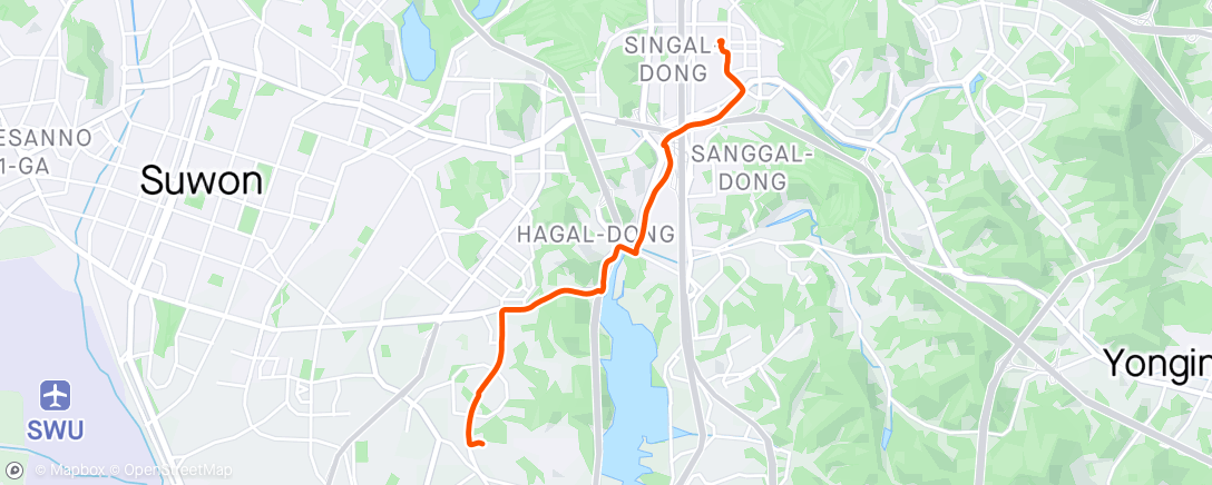 Map of the activity, 🏢🚴‍♂️.출근