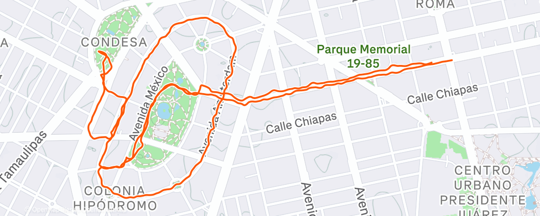 Map of the activity, Altitude is so humbling