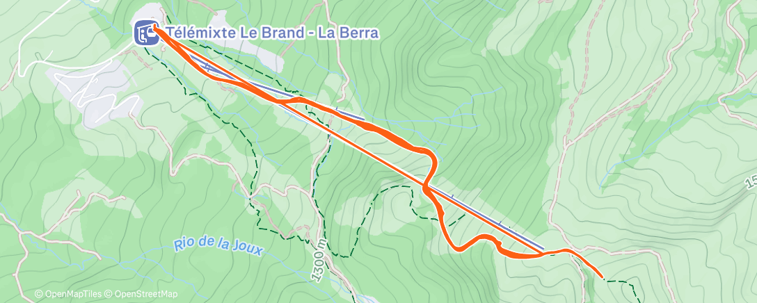 「Skimo」活動的地圖