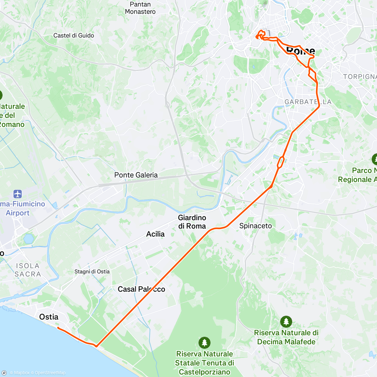 Map of the activity, Giro d'Italia 🇮🇹 - Tappa 21 - Roma 😍