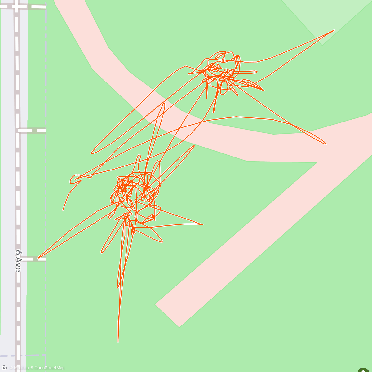 Map of the activity, Boardball