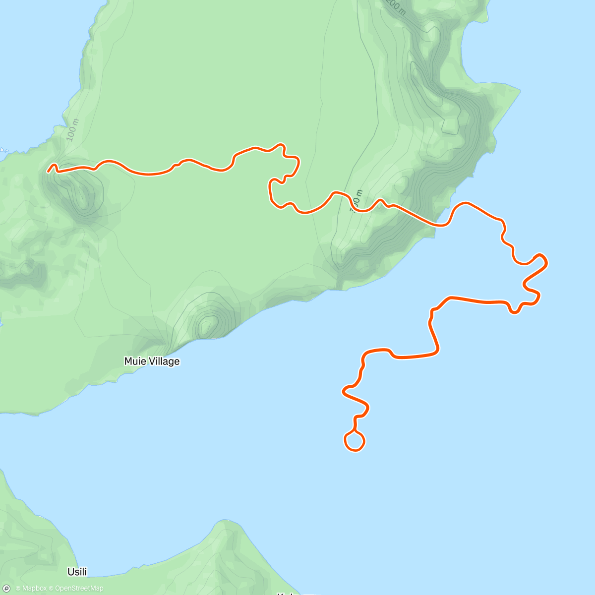 Map of the activity, Sunday Z2