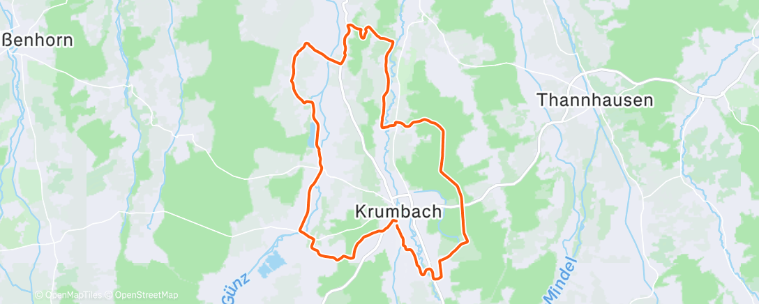 Map of the activity, Kalte Füße 😛