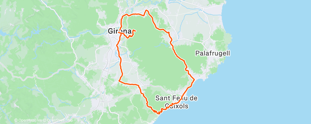 Mappa dell'attività Mittagsradfahrt