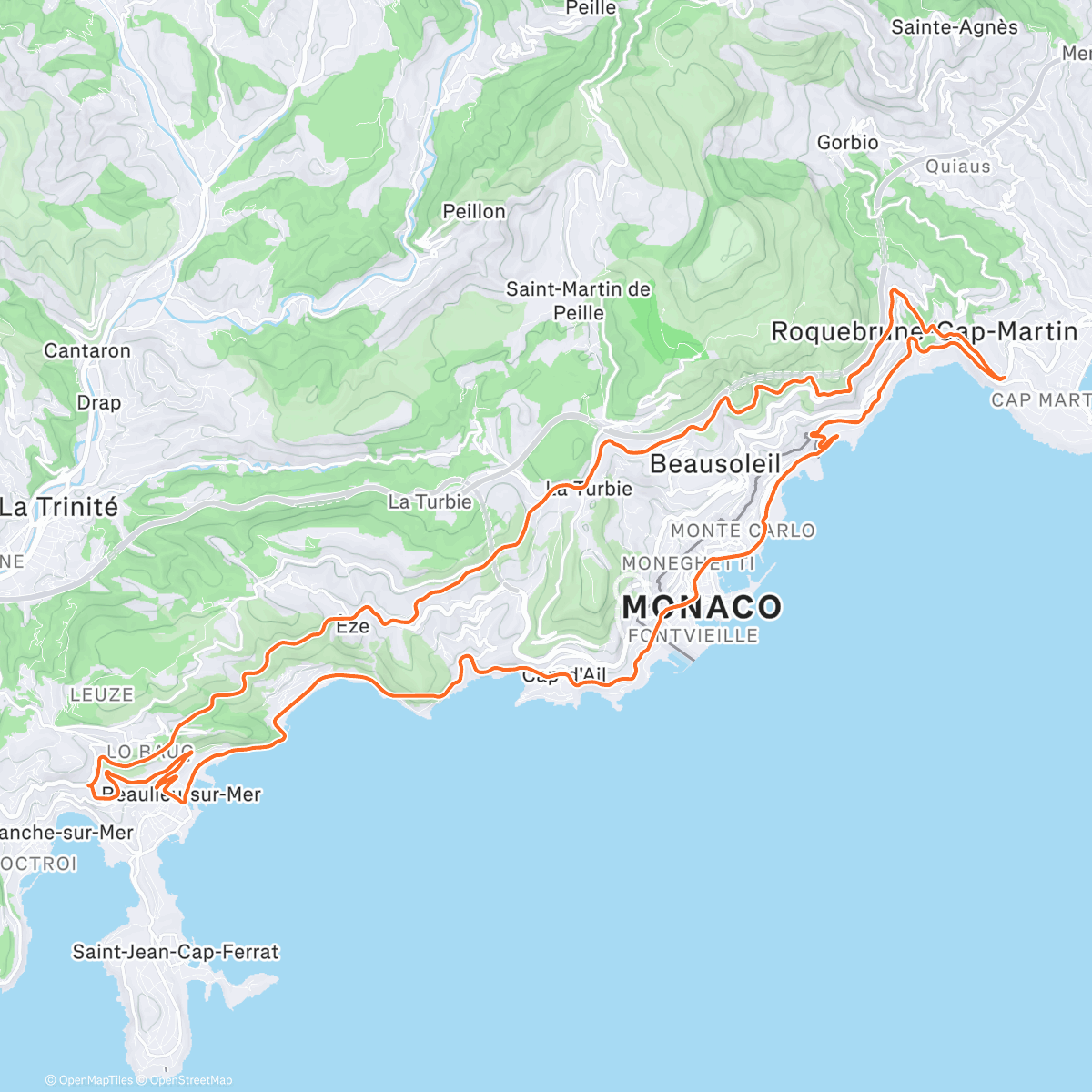 Карта физической активности (Back in the sun ☀️)