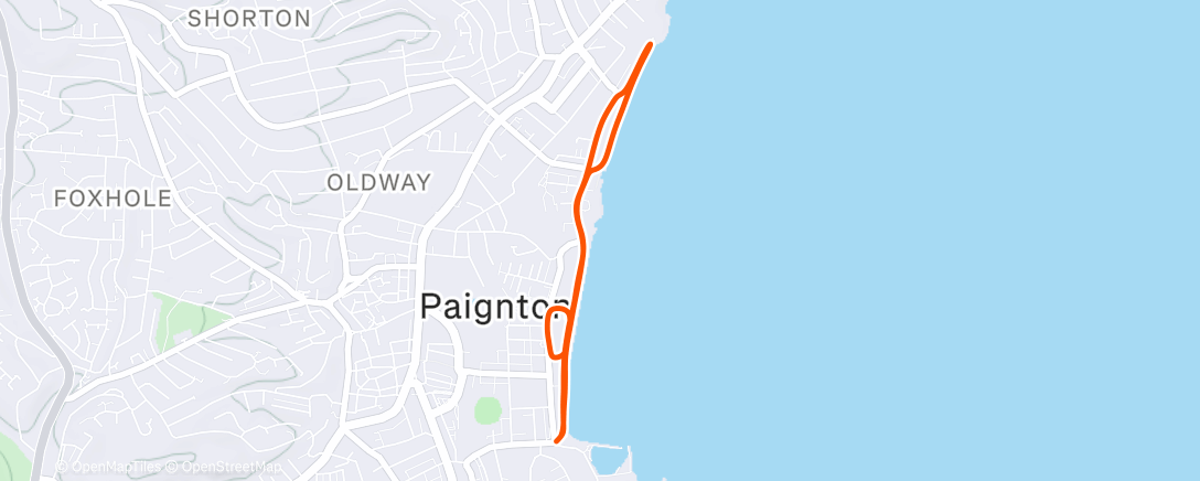 Map of the activity, 🏃‍♂️