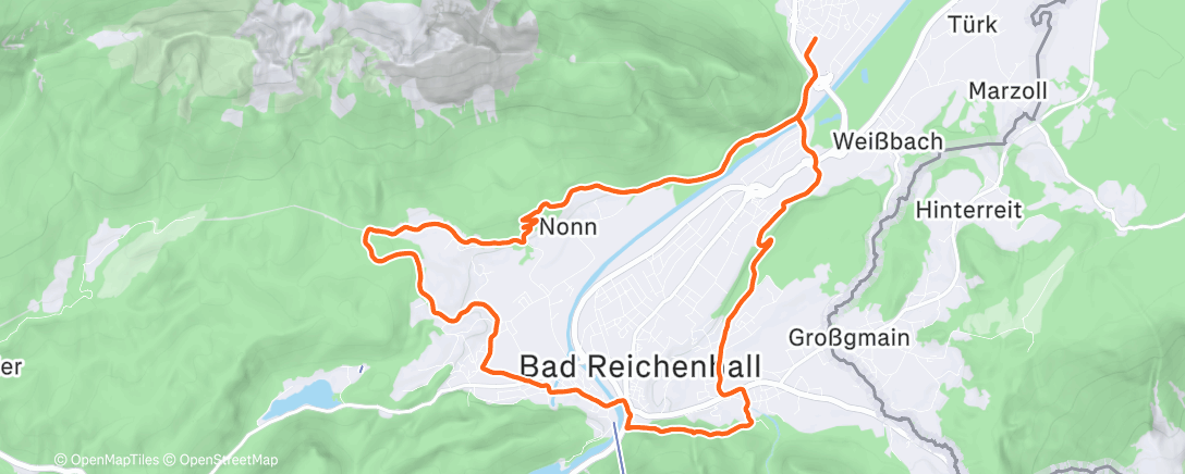 Map of the activity, Gtd