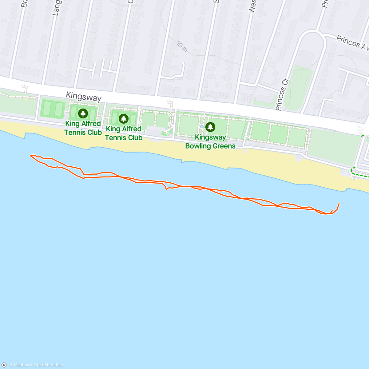 Map of the activity, Several reasons why I sea swim
..and because I love it