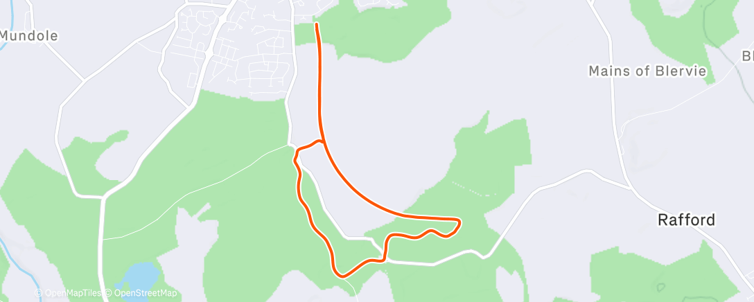 Карта физической активности (Morning Walk)