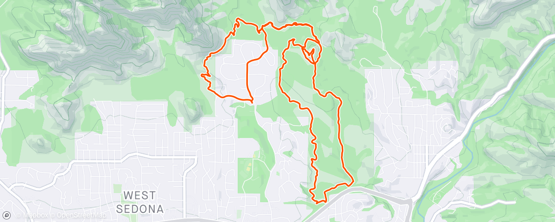 Map of the activity, Soldier Pass Loop w Mike
Sedona 🌵🌹