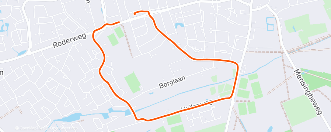 Карта физической активности (Avondwandeling)