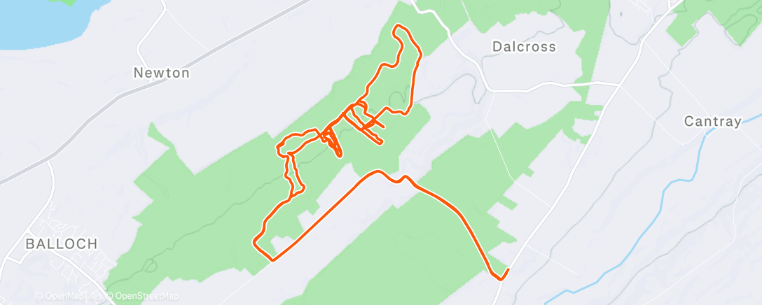 Map of the activity, Afternoon E-Mountain Bike Ride
