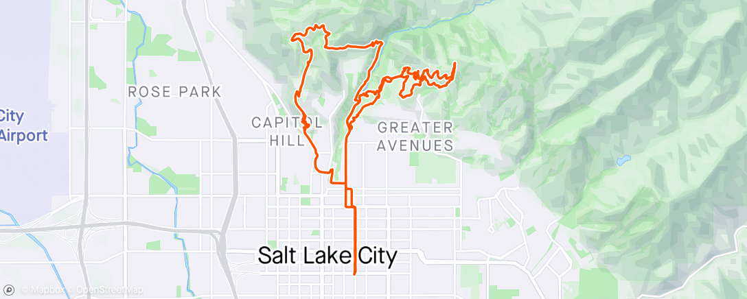 Map of the activity, Brian and Lauren's Anniversary Ride 🥳  - Short Version