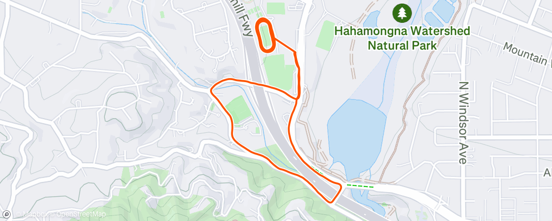 Map of the activity, 5 x 5 mins @ LT...keep going...