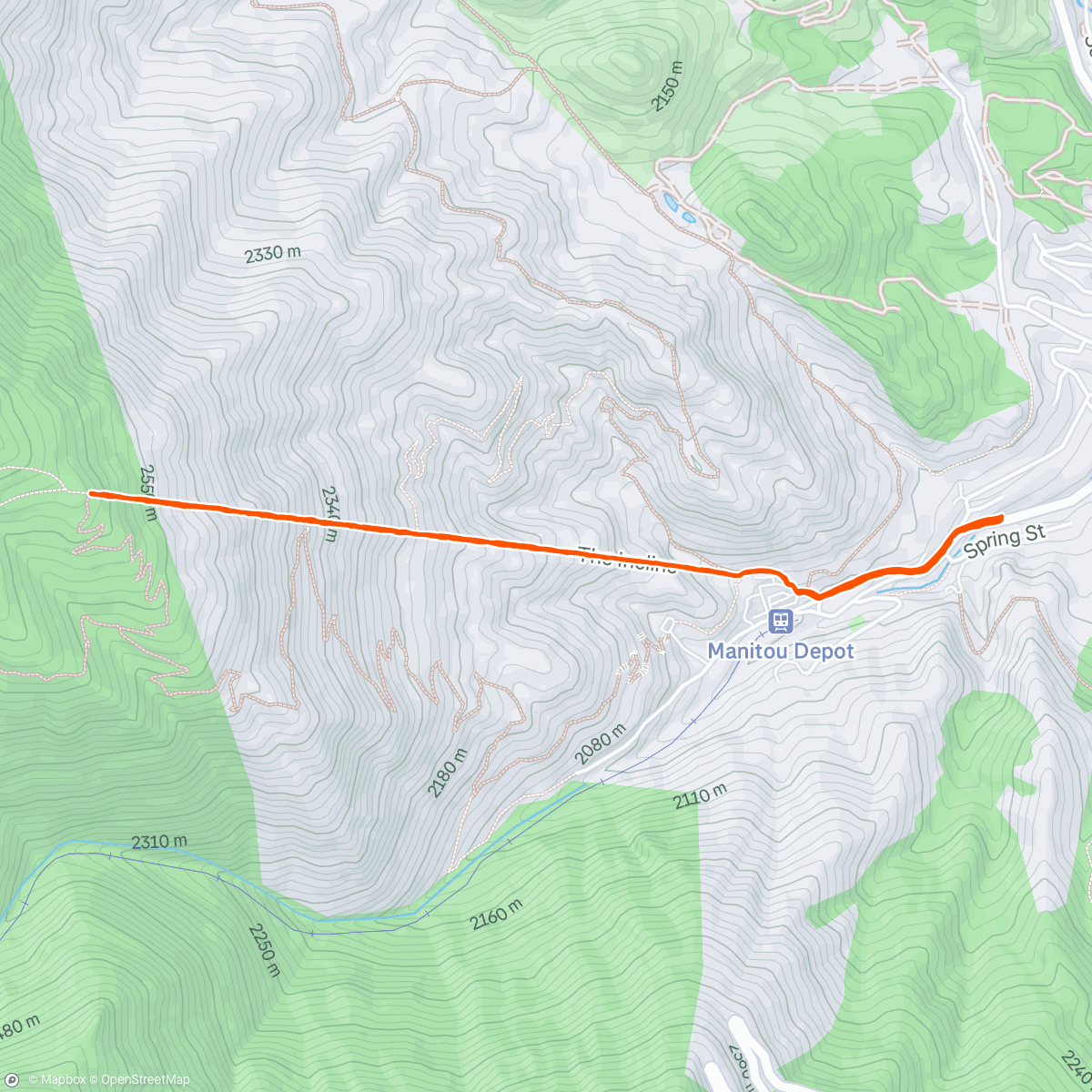 Map of the activity, Felt like yeeting myself off the top