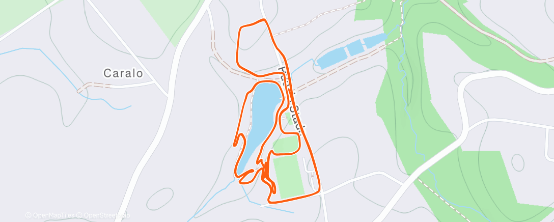 Map of the activity, 5e cx de Crugel