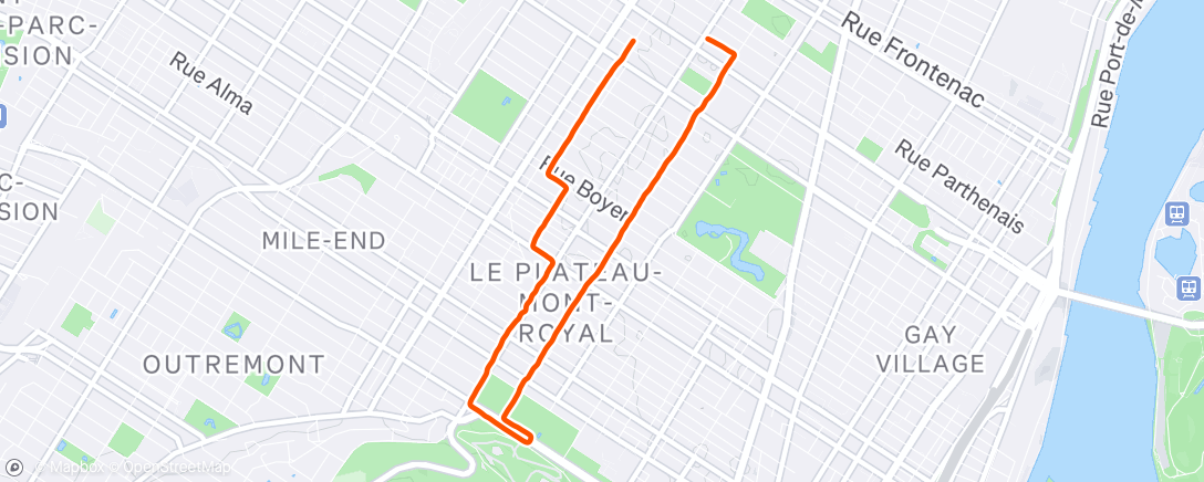 Карта физической активности (Trop beauuuu ❄️)